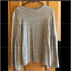 Zara Trafaluc Bell Sleeve Top
